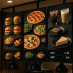 المنيو على الشاشات الذكية - منيو إلكتروني