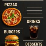 تصميم منيو شاشات احترافي جذابة وفعّالة للمطاعم والكافيهات