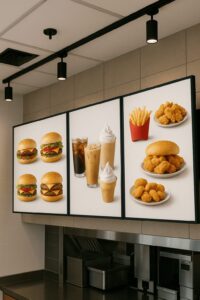 شاشات عرض منيو المطاعم أحدث التقنيات لرفع تجربة الزبائن