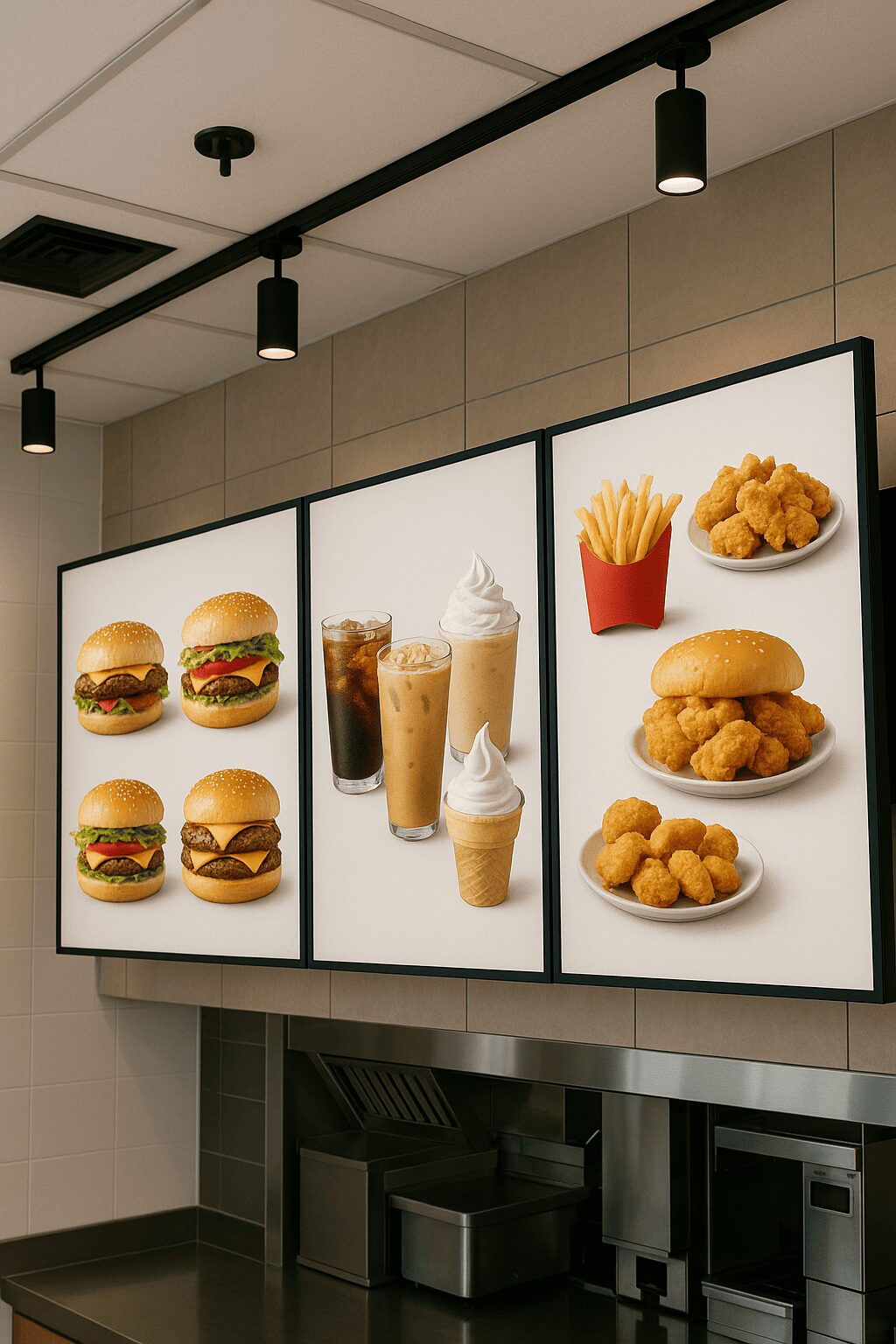 شاشات عرض منيو المطاعم أحدث التقنيات لرفع تجربة الزبائن