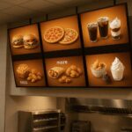 شاشات منيو داخلية للمطاعم الحل الحديث لجذب العملاء - منيو