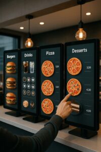 شاشة منيو ديجيتال - المنيو الإلكتروني